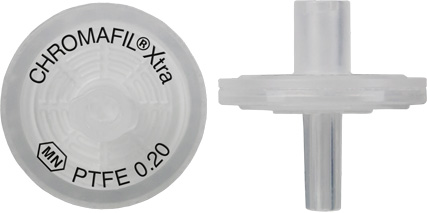 729208 Filtry strzykawkowe, z nadrukiem, CHROMAFIL Xtra PTFE, 13 mm, 0.2 µm