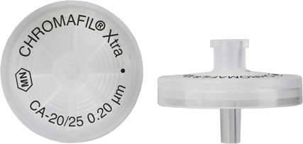 729226 Filtry strzykawkowe, z nadrukiem, CHROMAFIL Xtra CA, 25 mm, 0.2 µm