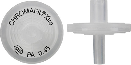729249 Filtry strzykawkowe, z nadrukiem, CHROMAFIL Xtra PA, 13 mm, 0.45 µm