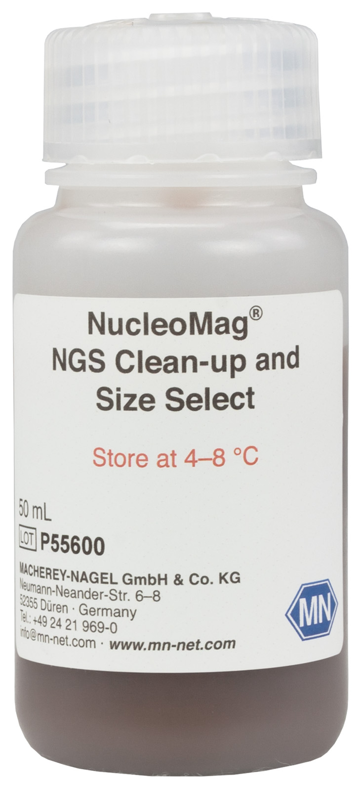 NGS clean up and size selection Automatyczne / ręczne oczyszczanie NucleoMag NGS Clean up and Size Select
